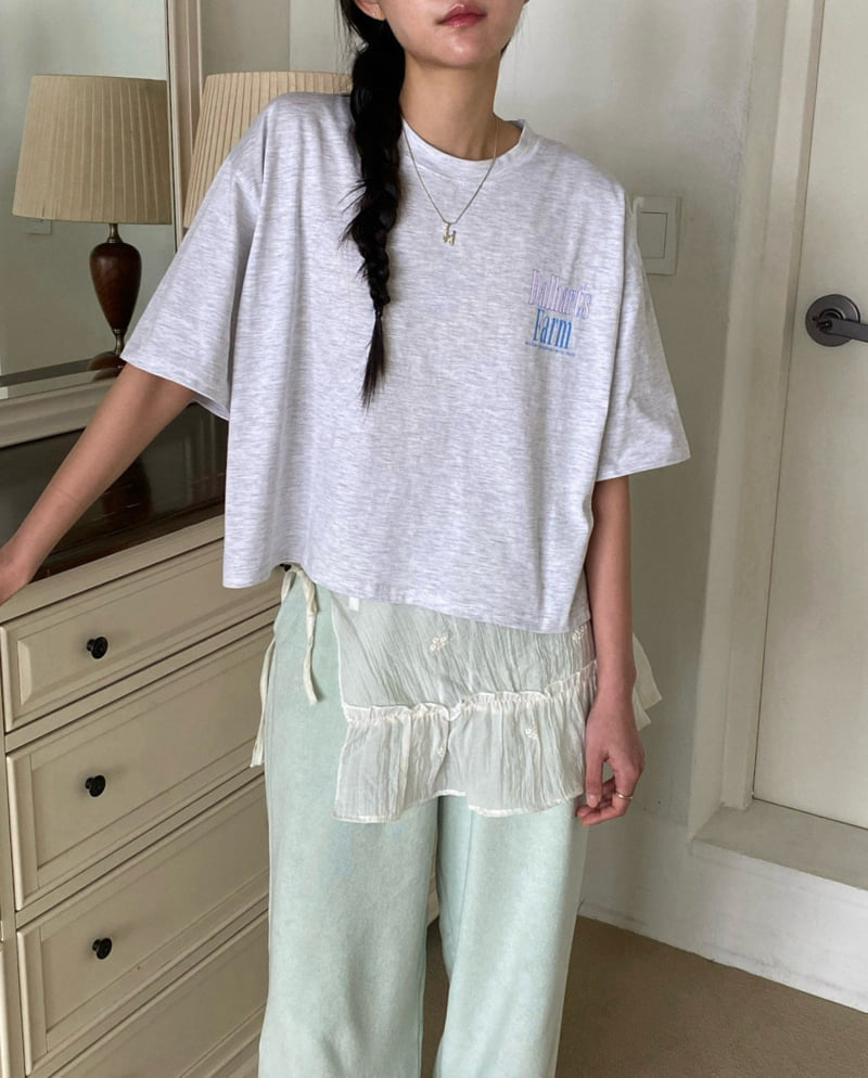 Diana - Korean Women Fashion - #vintageinspired - Dalharts Farm Tee - 11