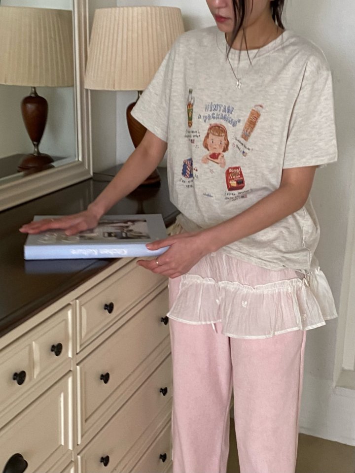 Diana - Korean Women Fashion - #vintageinspired - Royal Tee - 3