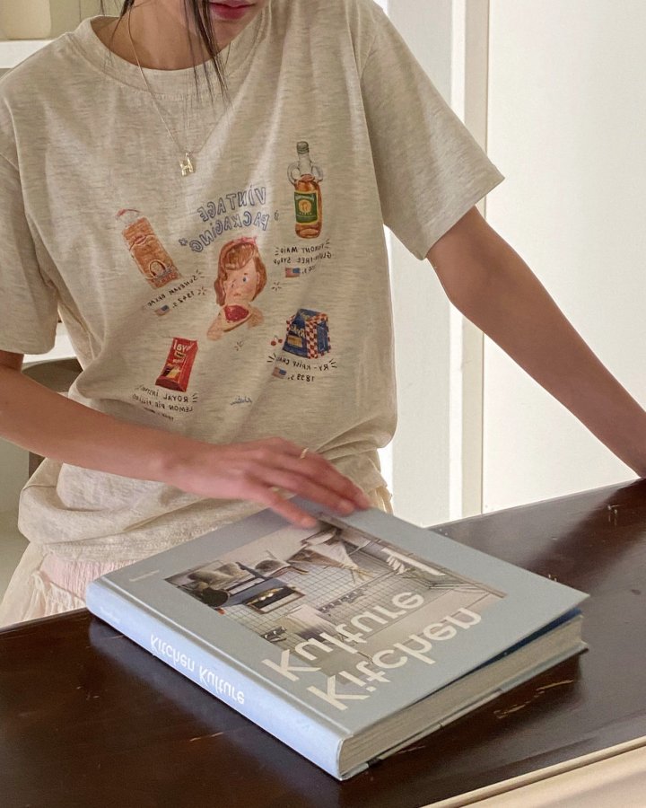 Diana - Korean Women Fashion - #vintageinspired - Royal Tee - 4