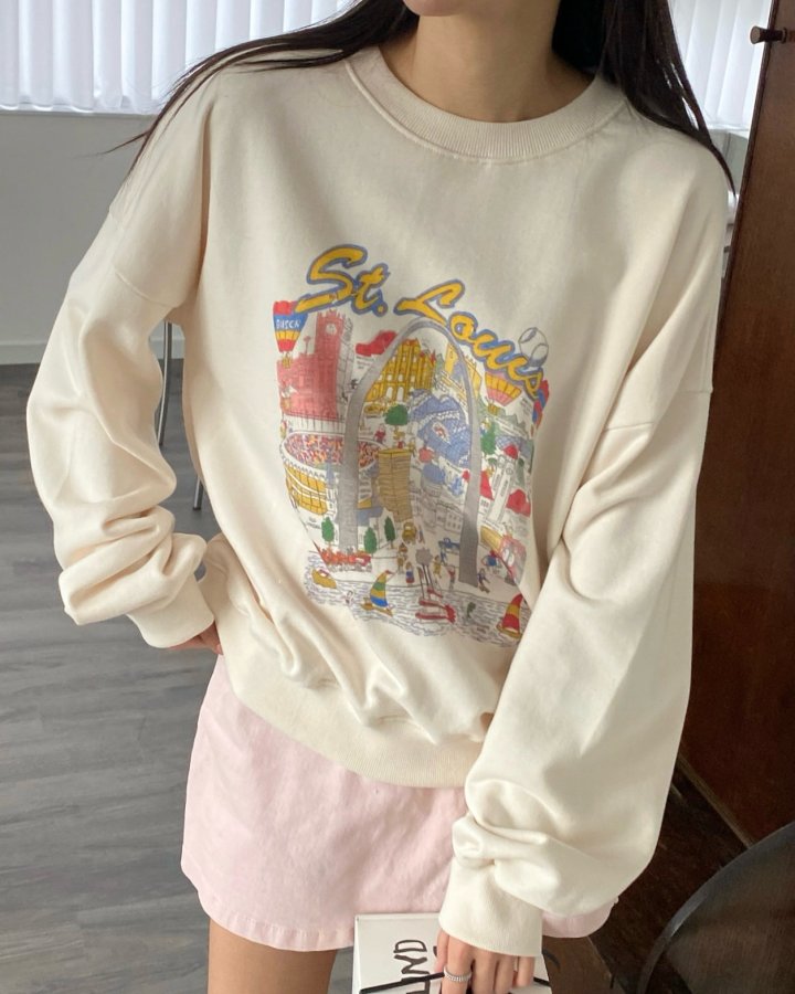 Diana - Korean Women Fashion - #womensfashion - Saint Louis Sweatshirts - 2