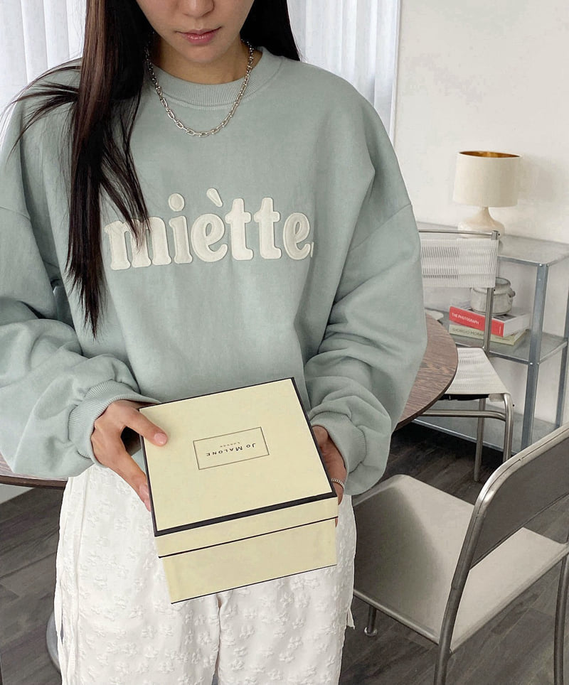 Diana - Korean Women Fashion - #womensfashion - Miette Sweatshirts - 3