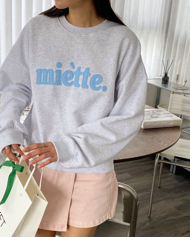 Diana - Korean Women Fashion - #womensfashion - Miette Sweatshirts - 7