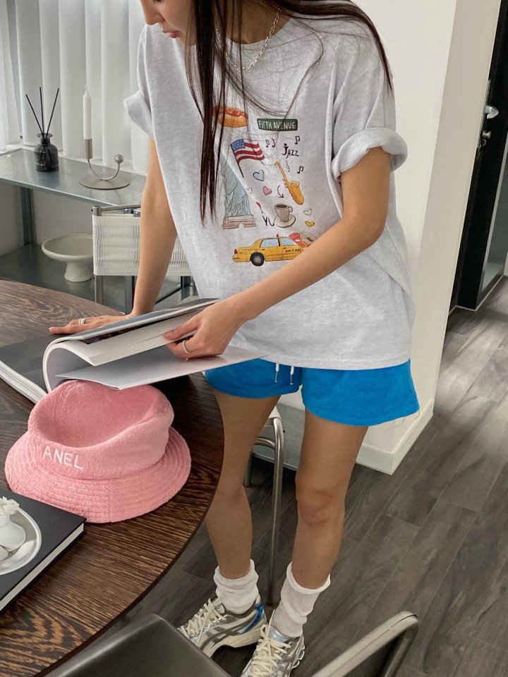 Diana - Korean Women Fashion - #womensfashion - Hotdog Tee - 8