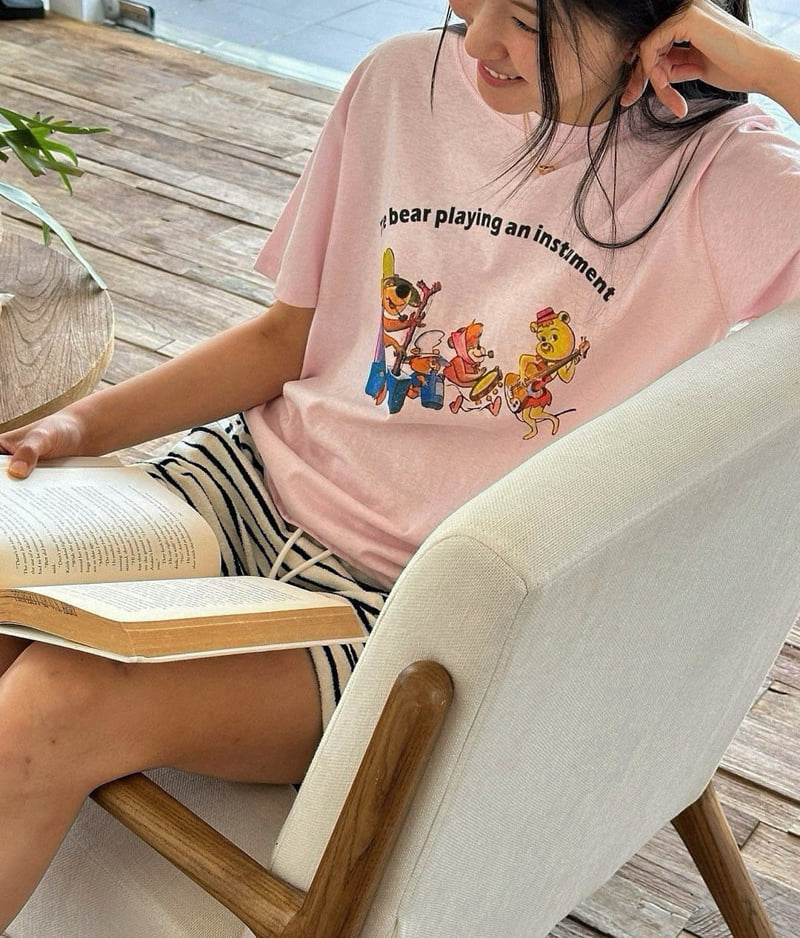 Diana - Korean Women Fashion - #womensfashion - Playing Tee - 10