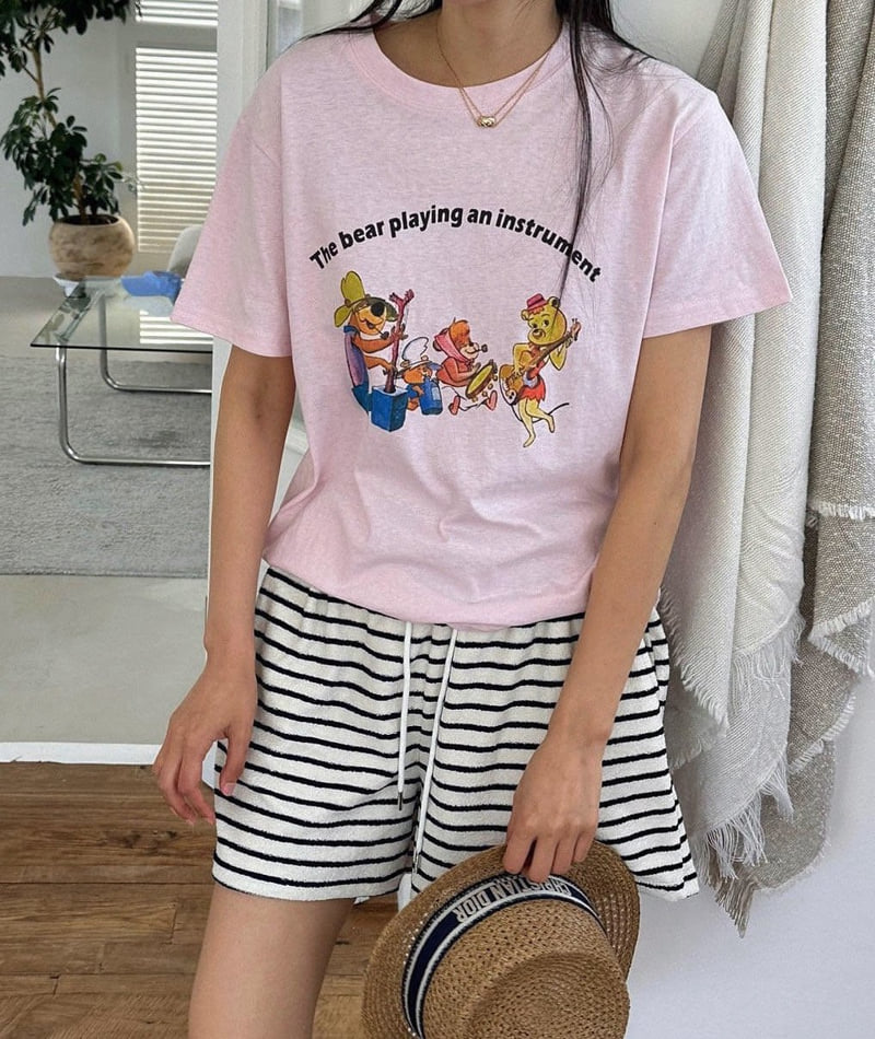 Diana - Korean Women Fashion - #womensfashion - Playing Tee - 6