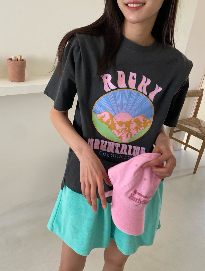 Diana - Korean Women Fashion - #womensfashion - Rocky Tee - 3