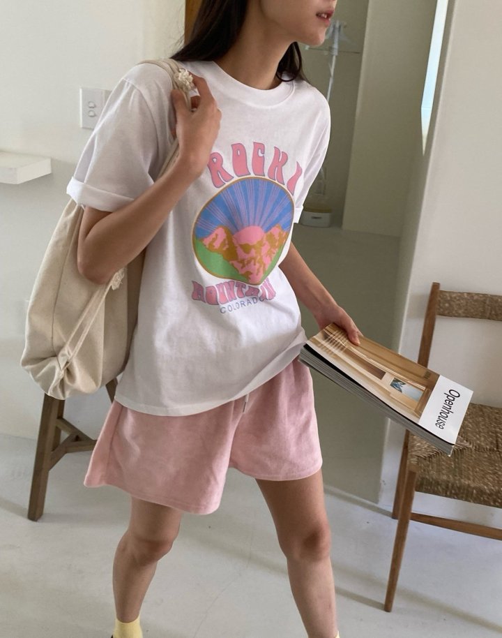 Diana - Korean Women Fashion - #womensfashion - Rocky Tee - 7