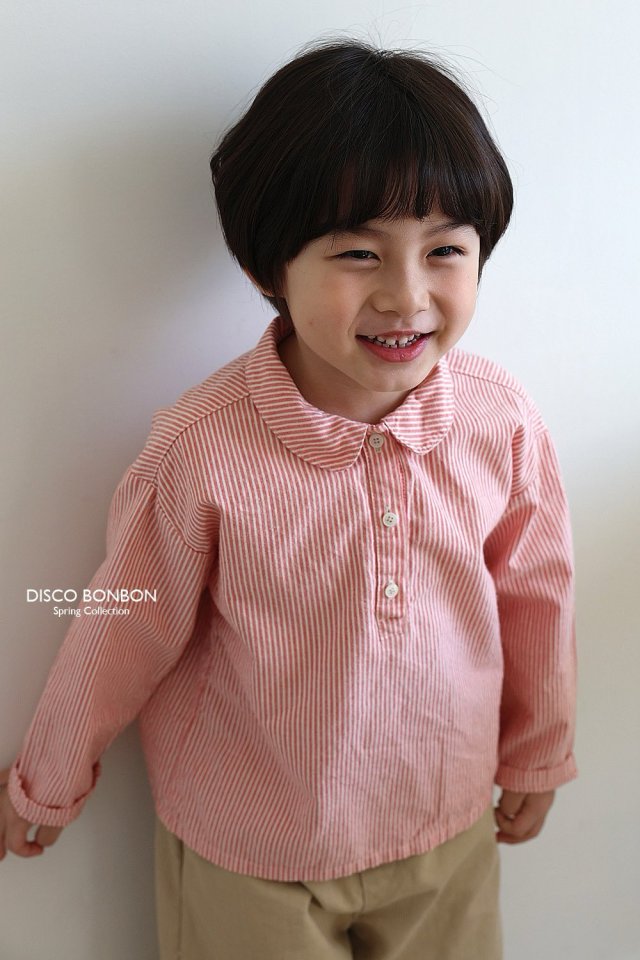Disco Bonbon - Korean Children Fashion - #kidzfashiontrend - Collar Petite Shirt - 4