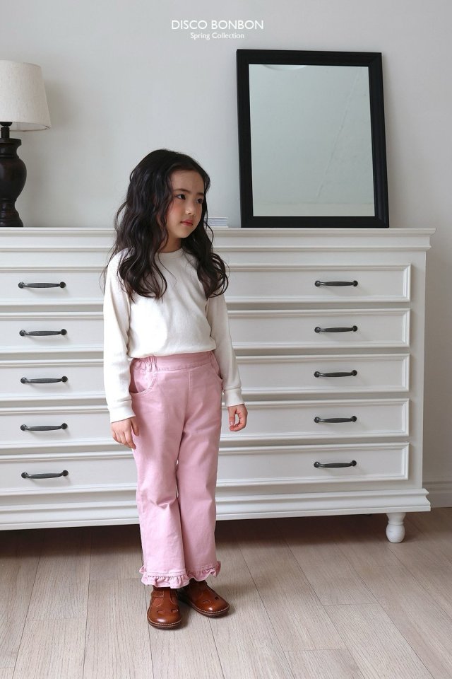Disco Bonbon - Korean Children Fashion - #Kfashion4kids - Span Frill Pants - 3