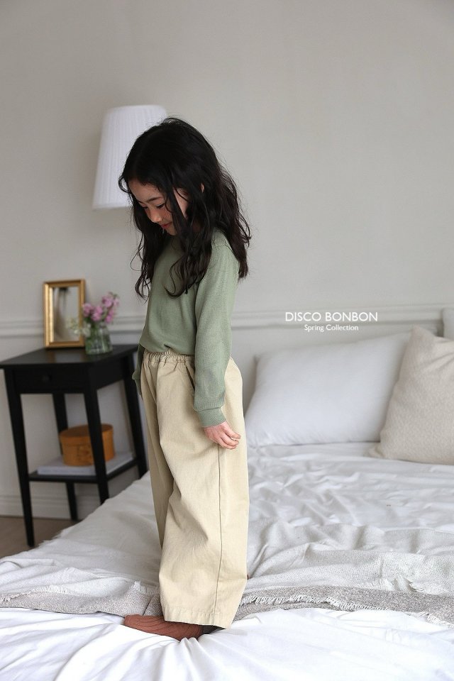 Disco Bonbon - Korean Children Fashion - #childofig - Cotton Wide Pants - 10