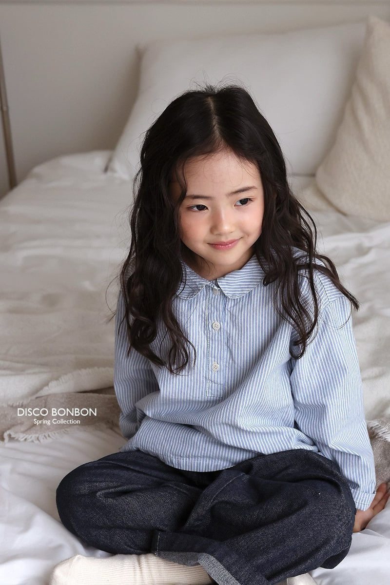 Disco Bonbon - Korean Children Fashion - #childofig - Collar Petite Shirt - 10