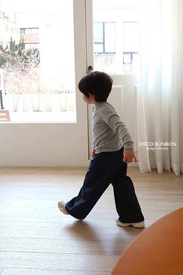 Disco Bonbon - Korean Children Fashion - #childofig - Wide Denim Jeans - 6