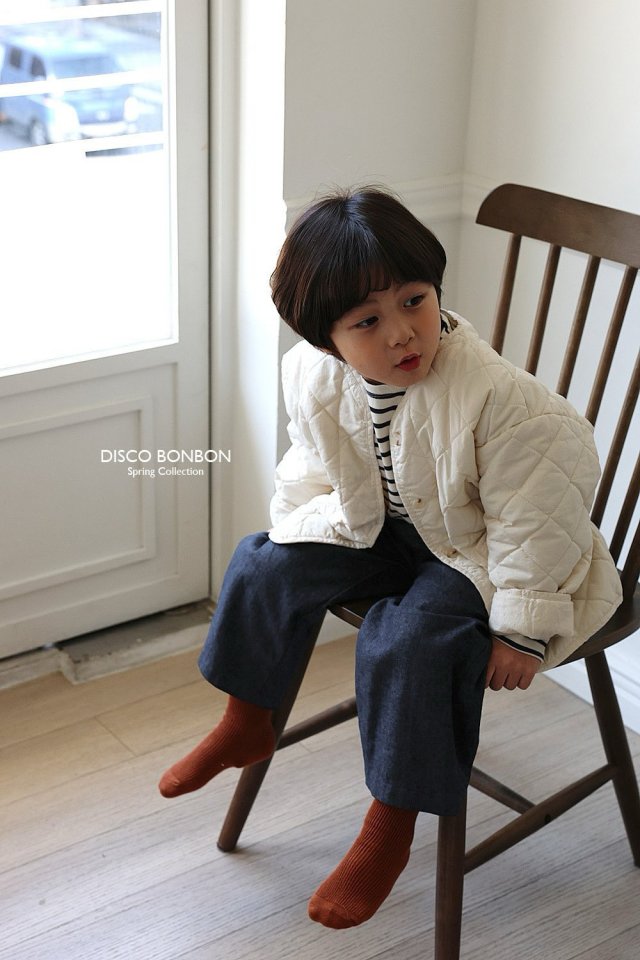 Disco Bonbon - Korean Children Fashion - #childofig - Wide Denim Jeans - 7