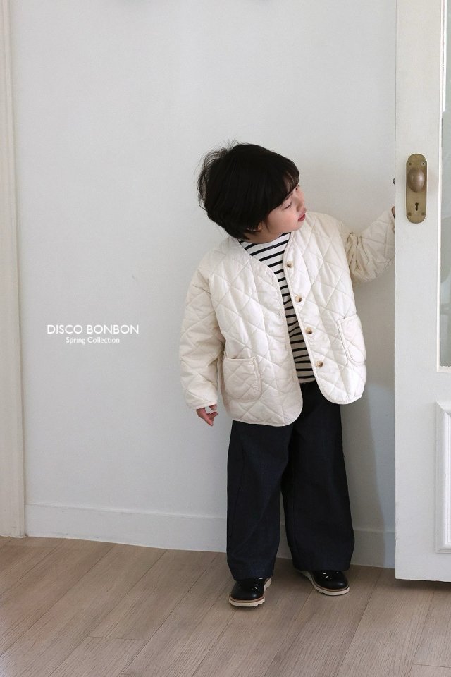 Disco Bonbon - Korean Children Fashion - #childrensboutique - Wide Denim Jeans - 8