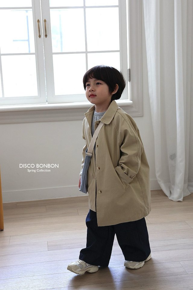 Disco Bonbon - Korean Children Fashion - #designkidswear - Spring Trench Coat - 5