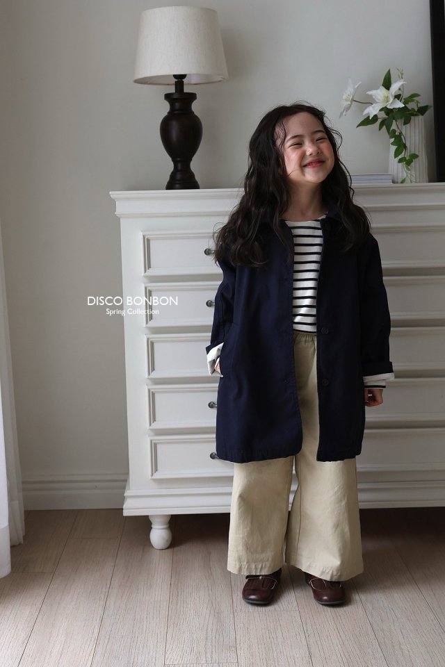 Disco Bonbon - Korean Children Fashion - #childrensboutique - Spring Trench Coat - 4