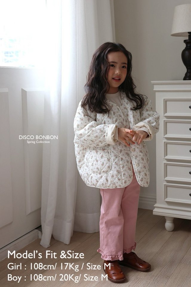 Disco Bonbon - Korean Children Fashion - #designkidswear - Flower Wind Jumper - 2