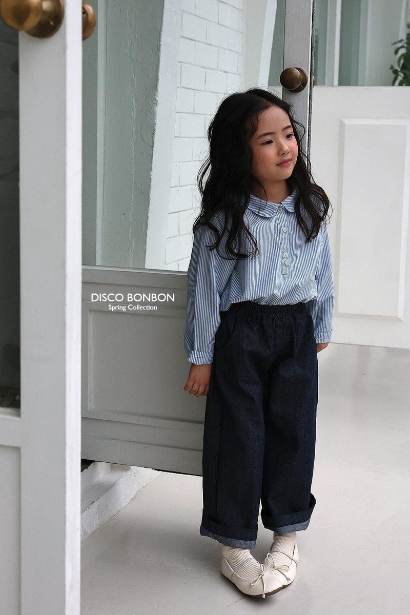Disco Bonbon - Korean Children Fashion - #designkidswear - Collar Petite Shirt - 12