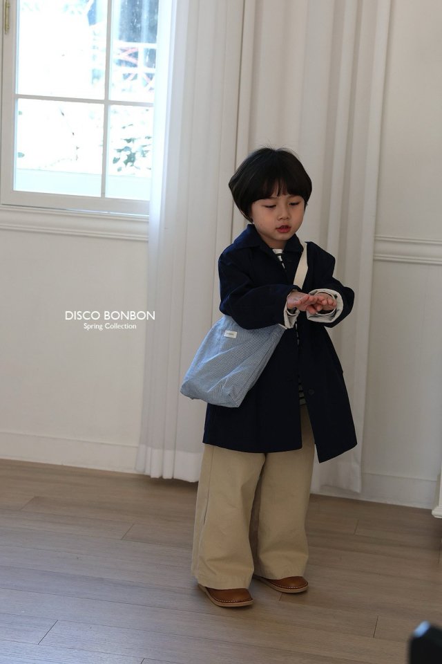 Disco Bonbon - Korean Children Fashion - #discoveringself - Spring Trench Coat - 7