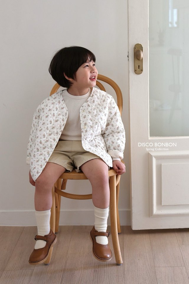 Disco Bonbon - Korean Children Fashion - #discoveringself - Flower Wind Jumper - 3