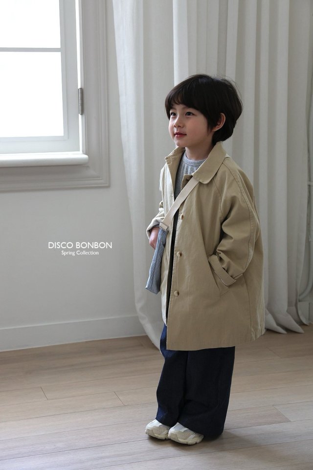 Disco Bonbon - Korean Children Fashion - #fashionkids - Spring Trench Coat - 7
