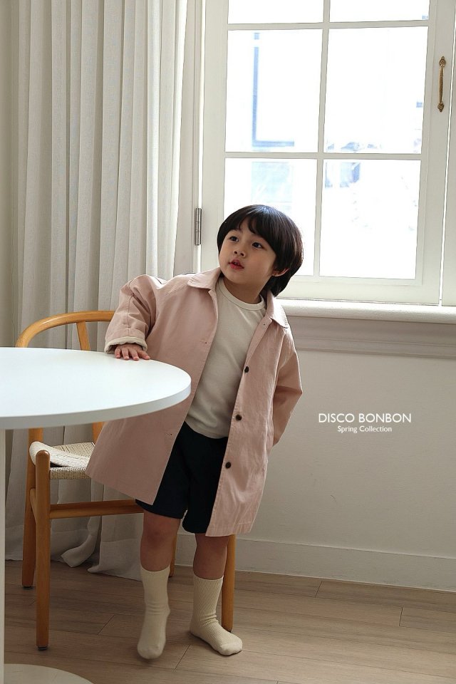 Disco Bonbon - Korean Children Fashion - #fashionkids - Spring Trench Coat - 6