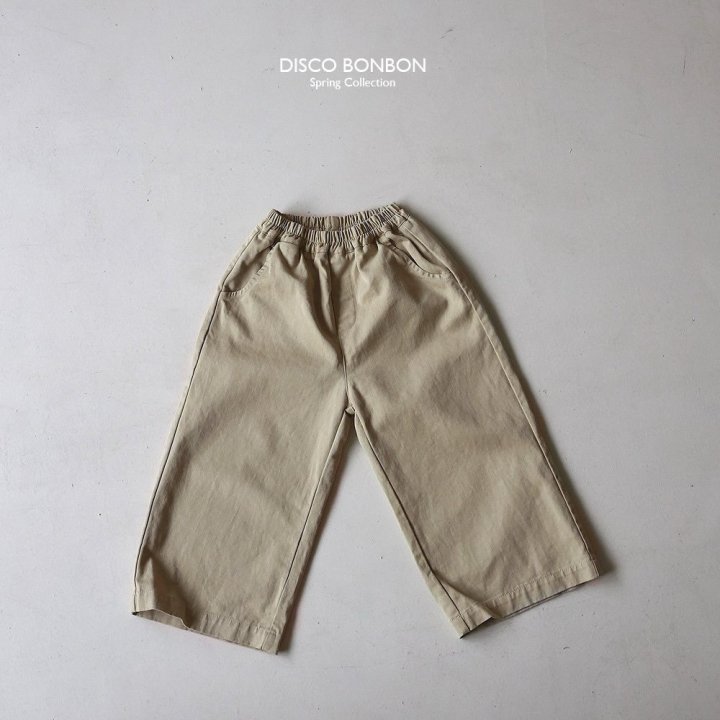 Disco Bonbon - Korean Children Fashion - #fashionkids - Cotton Wide Pants