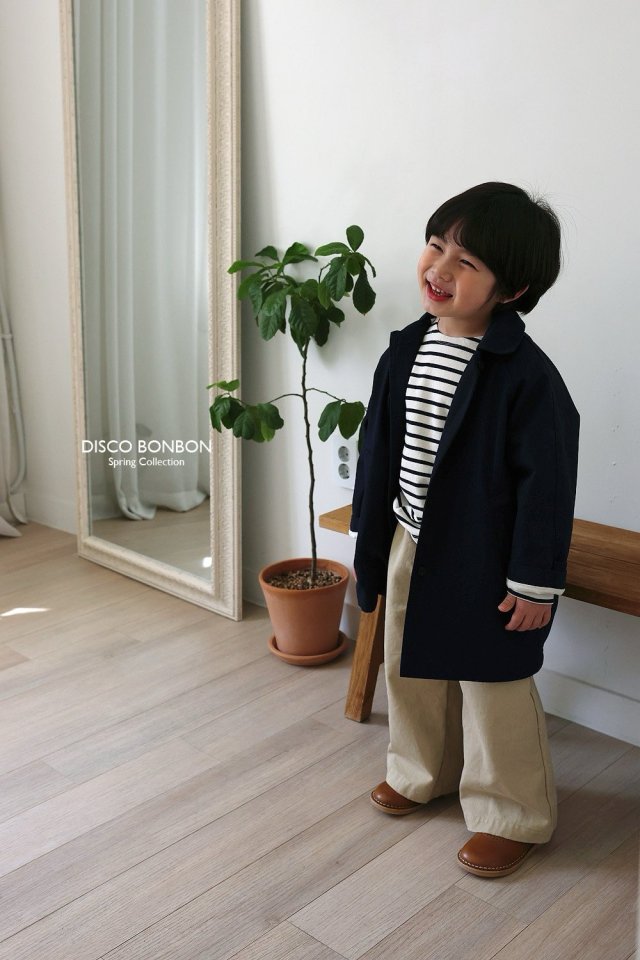 Disco Bonbon - Korean Children Fashion - #kidsstore - Spring Trench Coat - 10