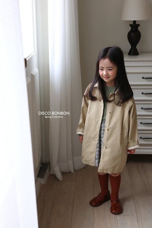 Disco Bonbon - Korean Children Fashion - #kidsstore - Spring Trench Coat - 9