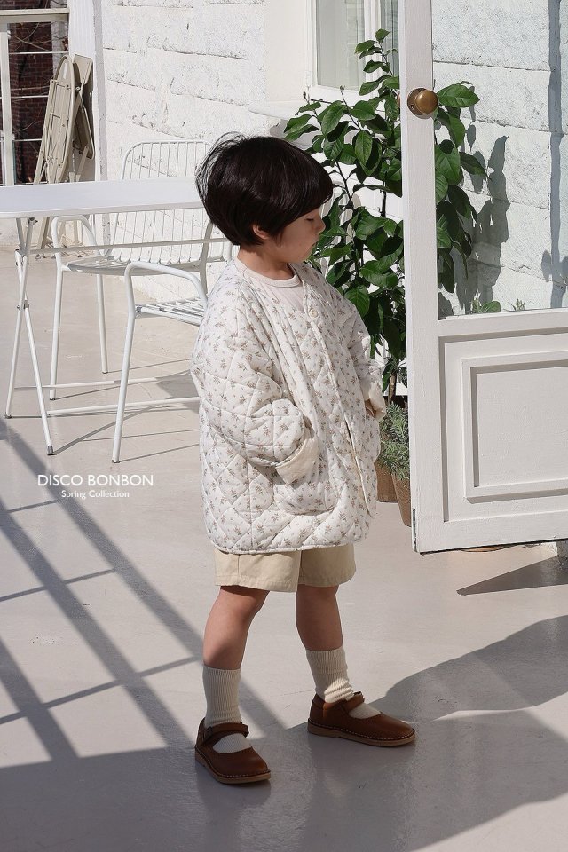 Disco Bonbon - Korean Children Fashion - #kidsstore - Flower Wind Jumper - 6