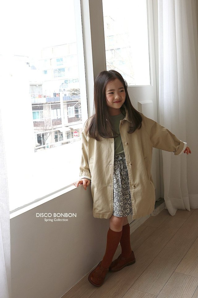 Disco Bonbon - Korean Children Fashion - #kidzfashiontrend - Spring Trench Coat - 10