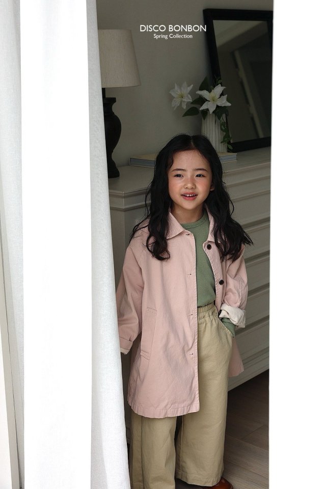 Disco Bonbon - Korean Children Fashion - #kidzfashiontrend - Spring Trench Coat - 9