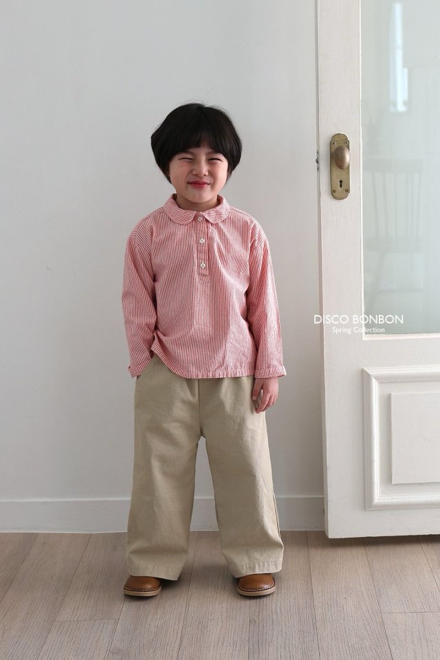 Disco Bonbon - Korean Children Fashion - #kidzfashiontrend - Collar Petite Shirt - 3