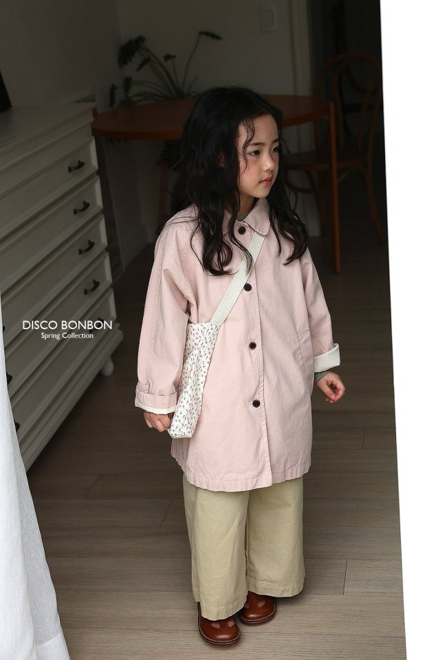 Disco Bonbon - Korean Children Fashion - #littlefashionista - Spring Trench Coat - 11
