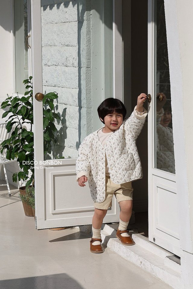Disco Bonbon - Korean Children Fashion - #littlefashionista - Flower Wind Jumper - 9