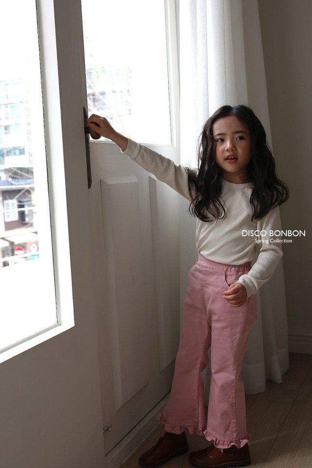 Disco Bonbon - Korean Children Fashion - #Kfashion4kids - Span Frill Pants - 4