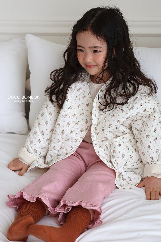 Disco Bonbon - Korean Children Fashion - #magicofchildhood - Flower Wind Jumper - 10