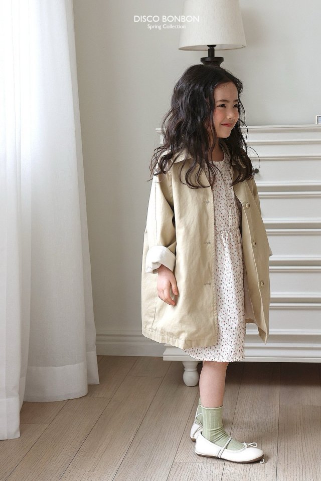 Disco Bonbon - Korean Children Fashion - #magicofchildhood - Small Flower One-piece - 8