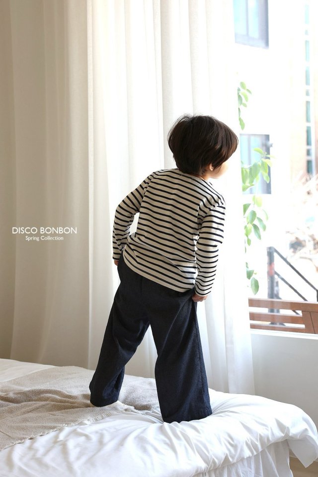 Disco Bonbon - Korean Children Fashion - #magicofchildhood - Wide Denim Jeans - 3