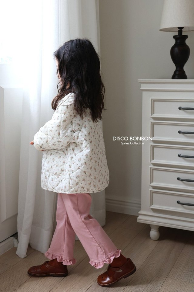 Disco Bonbon - Korean Children Fashion - #minifashionista - Flower Wind Jumper - 11