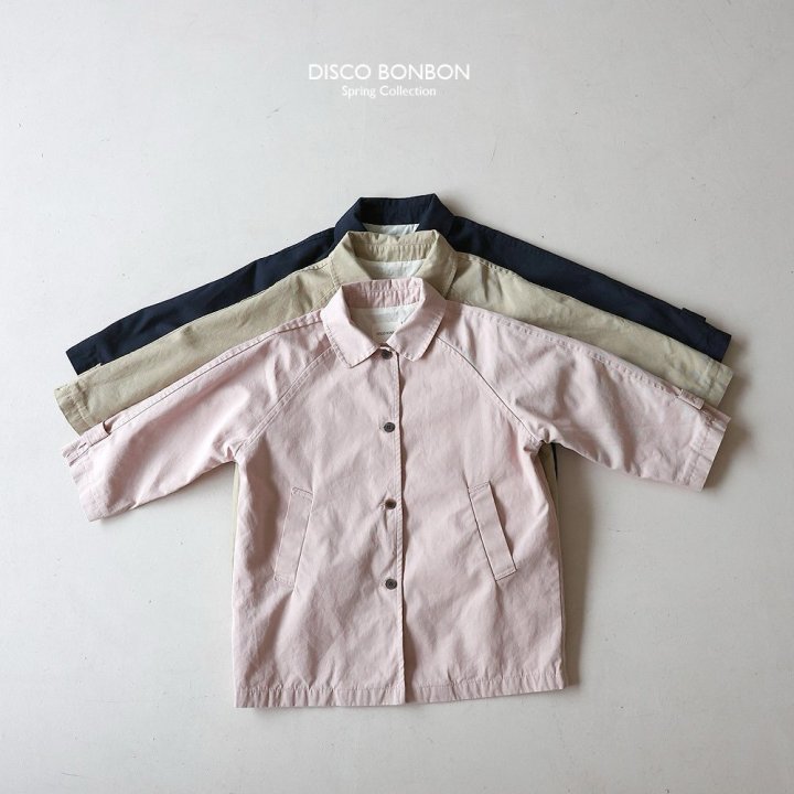 Disco Bonbon - Korean Children Fashion - #todddlerfashion - Spring Trench Coat