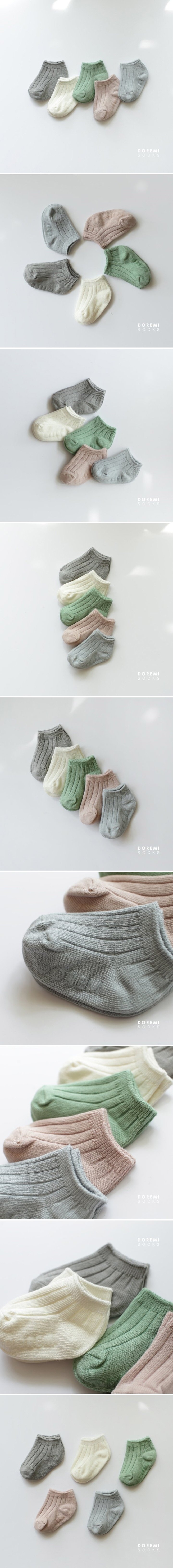 Doremi Socks - Korean Baby Fashion - #babyfever - Vanilla Sneakers