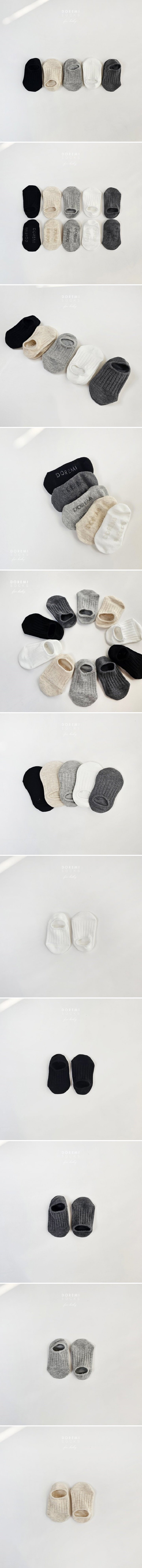 Doremi Socks - Korean Baby Fashion - #babygirlfashion - Basic Socks