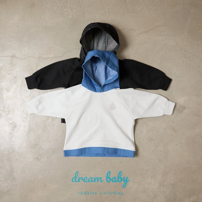 Dream Baby - Korean Children Fashion - #Kfashion4kids - Denim Layered Hoodie