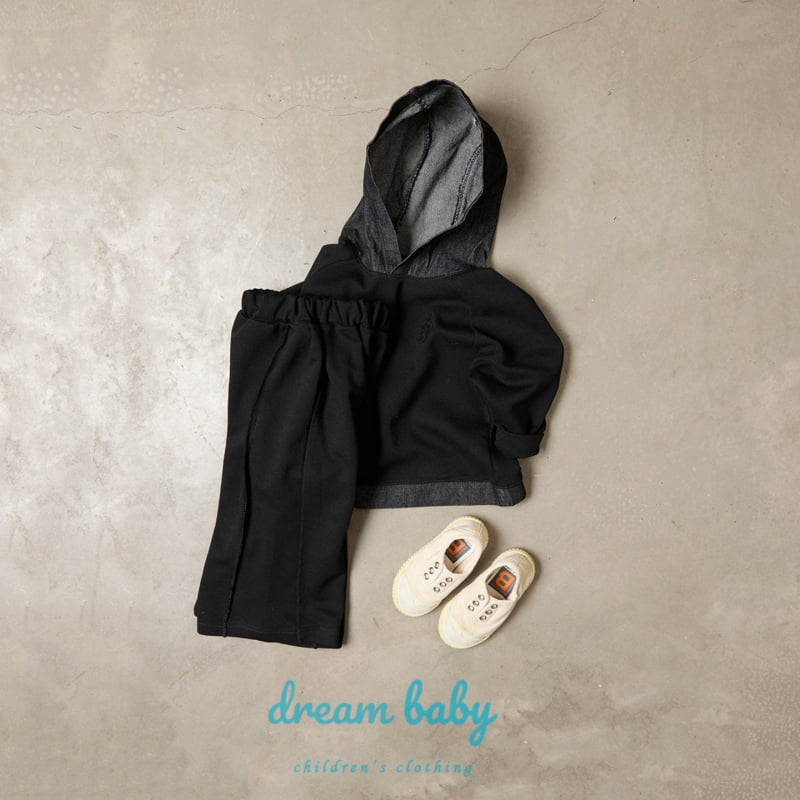 Dream Baby - Korean Children Fashion - #fashionkids - Denim Layered Hoodie - 11