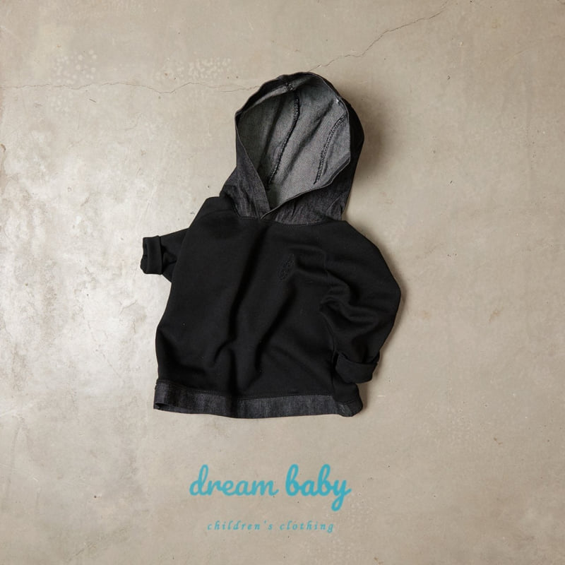 Dream Baby - Korean Children Fashion - #magicofchildhood - Denim Layered Hoodie - 3