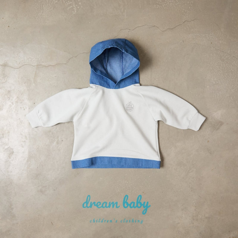 Dream Baby - Korean Children Fashion - #prettylittlegirls - Denim Layered Hoodie - 5