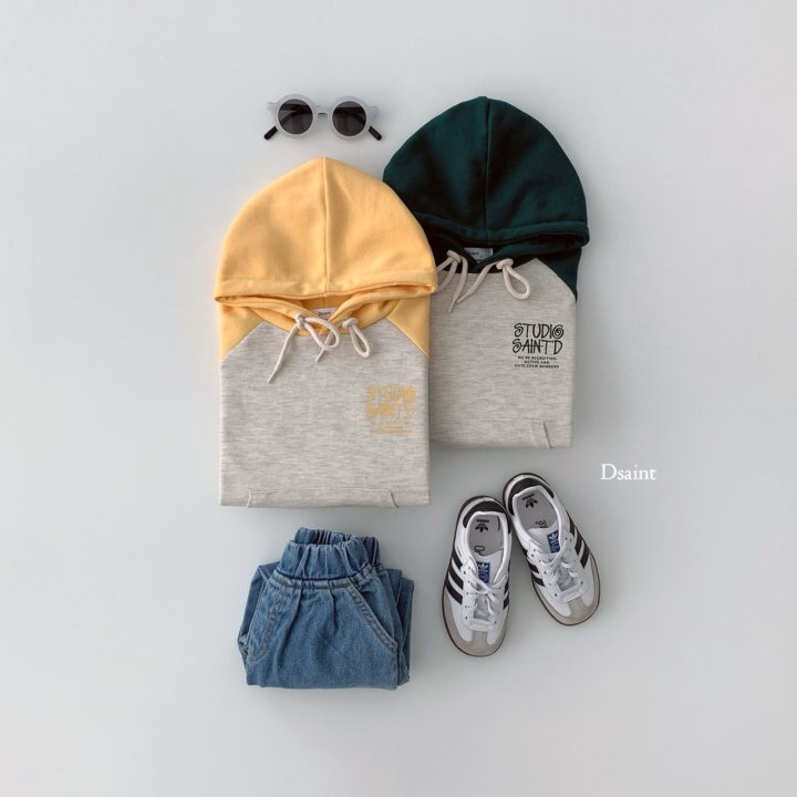 Dsaint - Korean Children Fashion - #Kfashion4kids - Raglan Stew Hoodie - 6