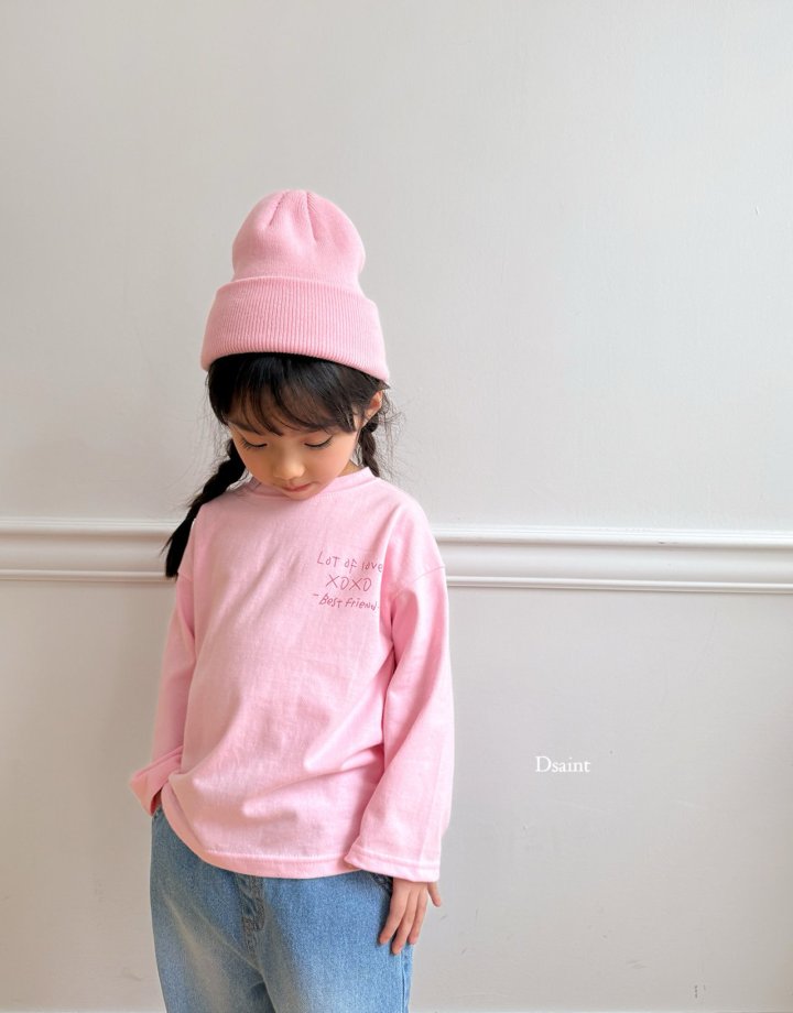 Dsaint - Korean Children Fashion - #Kfashion4kids - XOXO Tee - 10