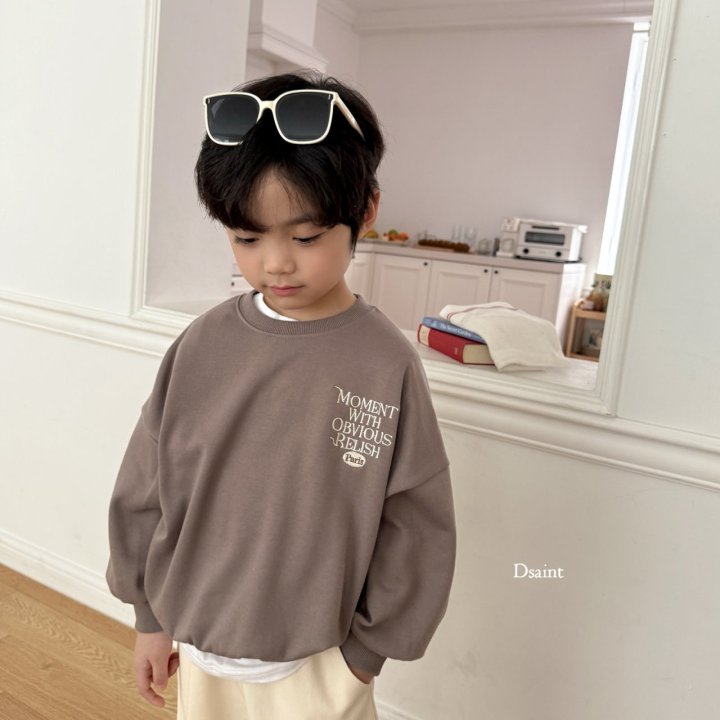 Dsaint - Korean Children Fashion - #Kfashion4kids - With Paris Moment Sweatshirts - 8
